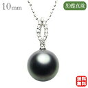 【ポイント10倍! 7/16 AM9:59まで】真珠 ブラックパール ペンダントトップ タヒチ黒蝶真珠 黒真珠 k18 ホワイトゴールド ダイヤ 人気 おすすめ...