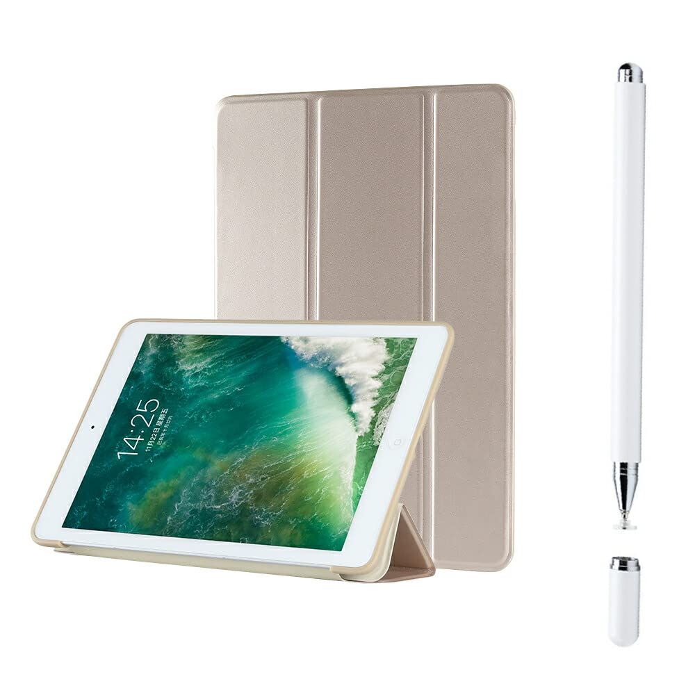 YOYOSTAR iPad Air 第5世代 ケース+タッチペンiPad/iPhone/Androidに対応 タッチパネル触れず対策 2個セット 2022 ペンシル収納 iPad Air 第4世代 ケース 2020 10.9インチ Apple Penci