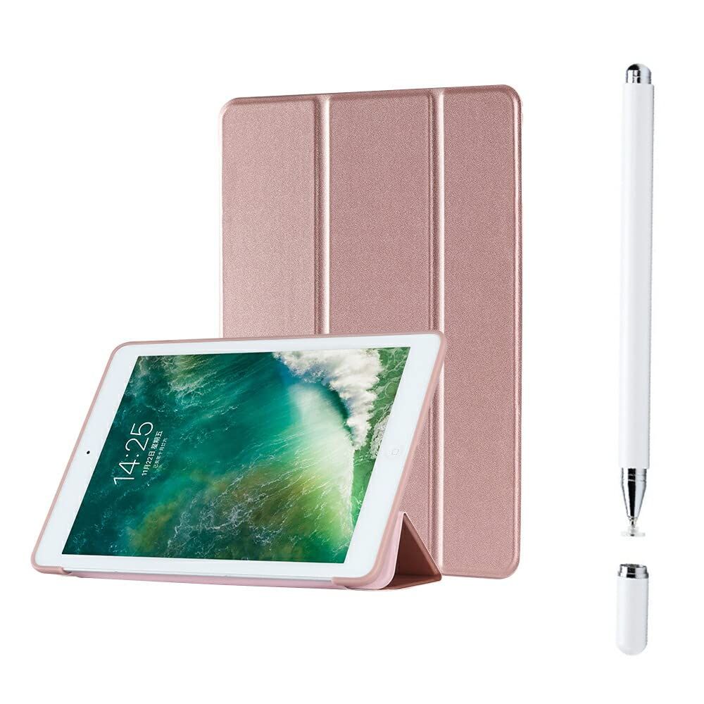YOYOSTAR iPadPro12.9インチ 第6/5世代、2022/2021モデル専用iPad Pro 12.9保護ケース Pencilワイヤレス充電対応 (ゴールド)