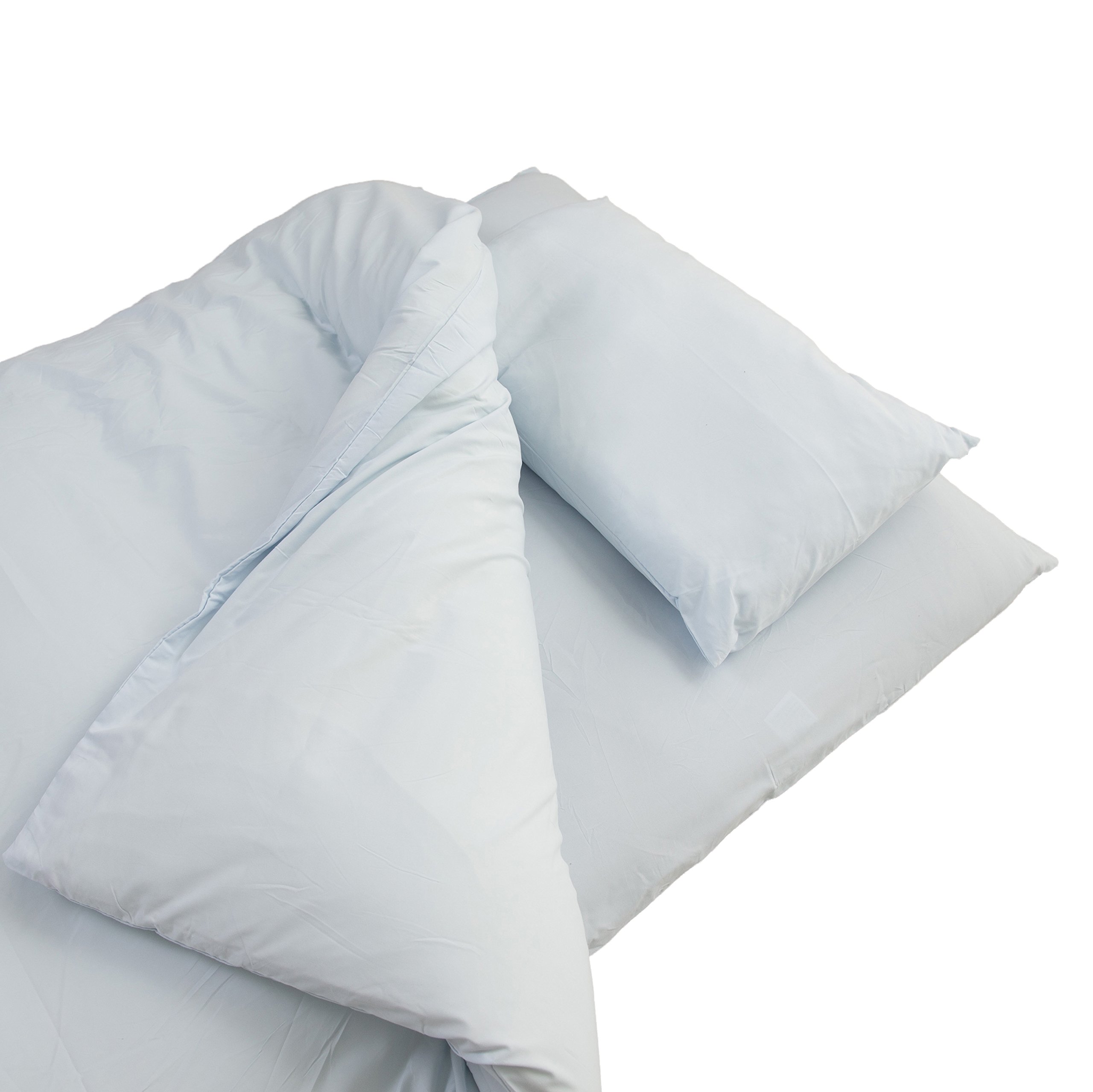 YOYOSTAR和式 布団カバー シングル 3点セット 綿混 無地 寝具カバー3点セット 掛け布団カバー 敷き布団..