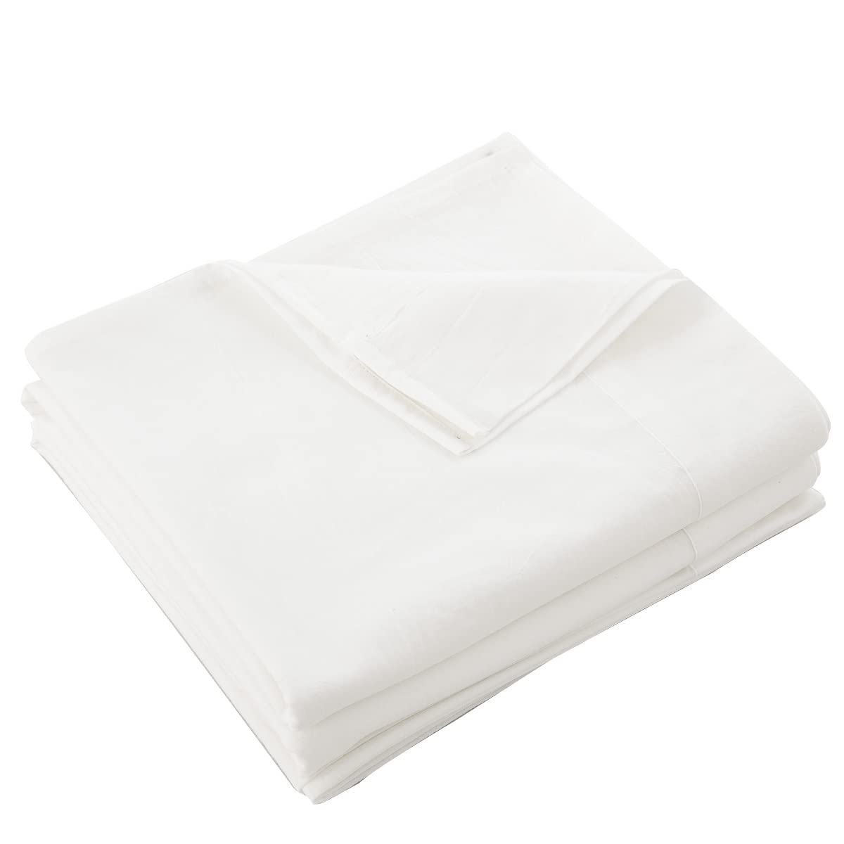【サイズ】250x260cm（シーツの枕側が簡単に分かりますように、8センチの折り返しをしております。この商品はゴムのないフラットシーツです。）【オーガニックコットン洗いざらしの綿100%】洗いざらし仕上げにより最初から肌になじむように仕上げました。洗濯後のシワも味わいになる洗いざらしの綿です。洗いざらし綿はまるでお洋服のようで、使い込んだ綿だけが持つ風合いに、肌に優しくなじむ柔らかな肌ざわりです。【フラットタイプ】1枚の布で、ベッドマットレス用にも敷き布団用にもなります。一枚ものの昔からあるシーツ。敷き布団などに敷き周囲を折り込んでいくタイプです。布団のサイズが特殊でもシーツより小さかったら対応できる。アッパーシーツは、(仰向けに寝られた場合、体の上に触れる部分です)羽毛ベッドカバーやお布団が直接体に触れて汚れるのを防ぎ、清潔に保ちます。【お手入れ方法】：極上の肌触りを長持ちさせるため手濯いがおすすめですが、洗濯機使用可です。こまめなお手入れができ清潔にお使い頂けます。また、洗濯を重ねるうちに生地も柔らかくなりお肌に馴染みやすくなり、より心地よくなります。洗い替え用に、お客様用に、何枚あっても重宝します。【品質保証】：买い物に不満があれば、无条件に返金いたします。全商品品質保証対応しておりますので、ご気楽にご連絡ください。