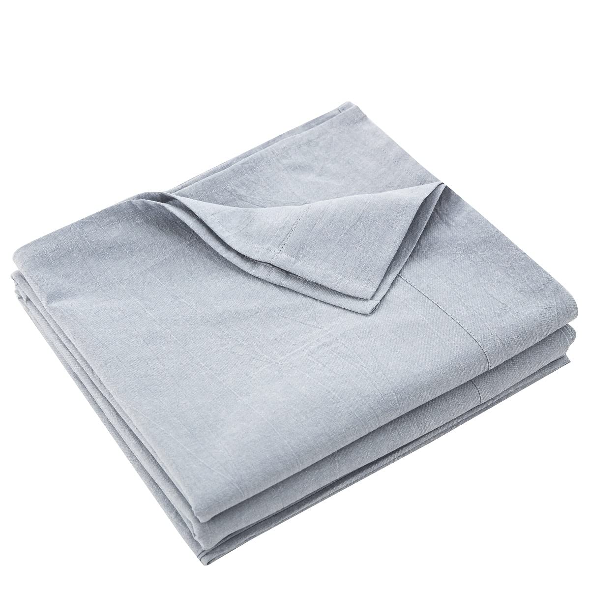 YOYOSTAR フラットシーツ ダブル 220x250cm 敷きシーツ ベッドシーツ オーガニックコットン アッパーシ..