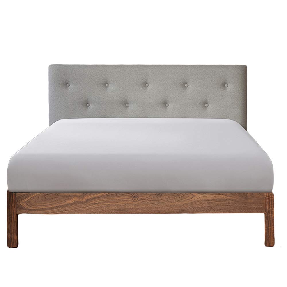 YOYOSTARボックスシーツ キング 180x200x40cm エジプト産の超長綿 ベッドシーツ ホテル品質マットレス..