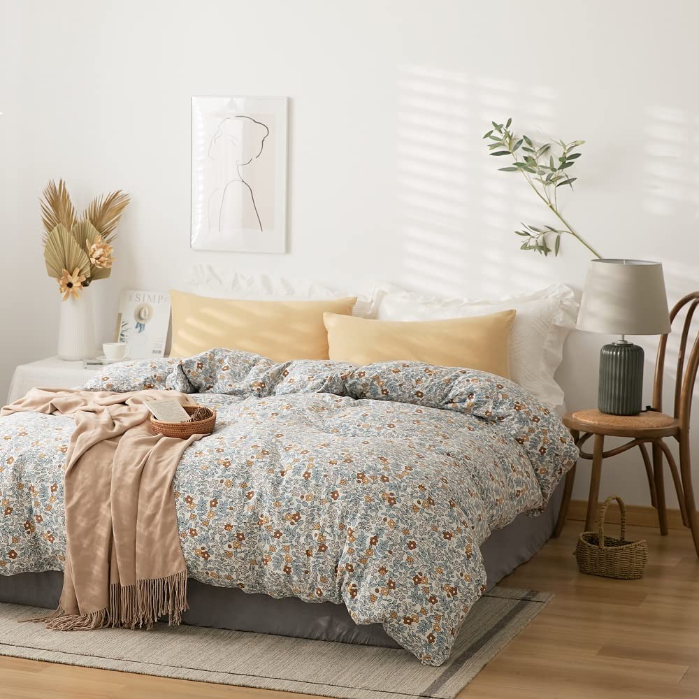 YOYOSTAR 掛ふとんカバー シングルショート 150x200cm 綿100% 天竺ニット Tシャツ生地 やわらかな肌ざ..