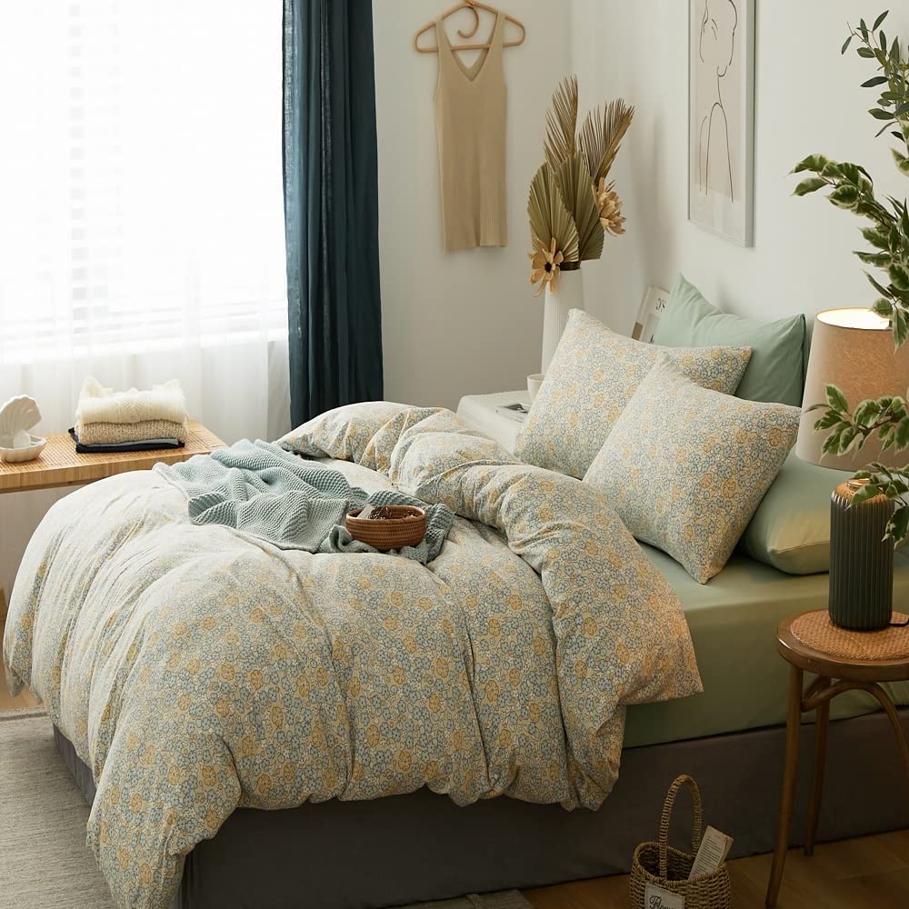 YOYOSTAR 掛ふとんカバー セミダブル超ロング 180x230cm 綿100% 天竺ニット Tシャツ生地 やわらかな肌..