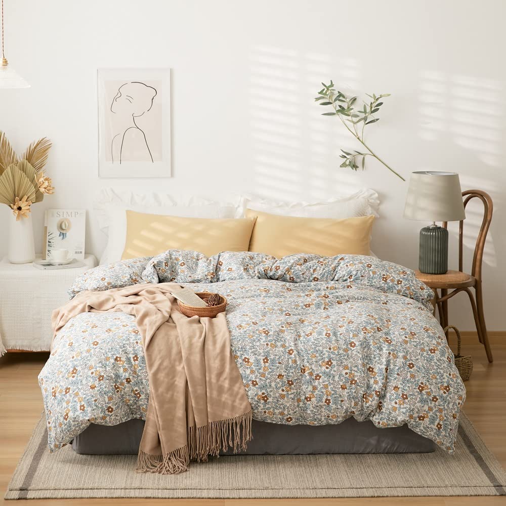 YOYOSTAR 掛ふとんカバー ワイドクイーン 220x210cm 綿100% 天竺ニット Tシャツ生地 やわらかな肌ざわ..