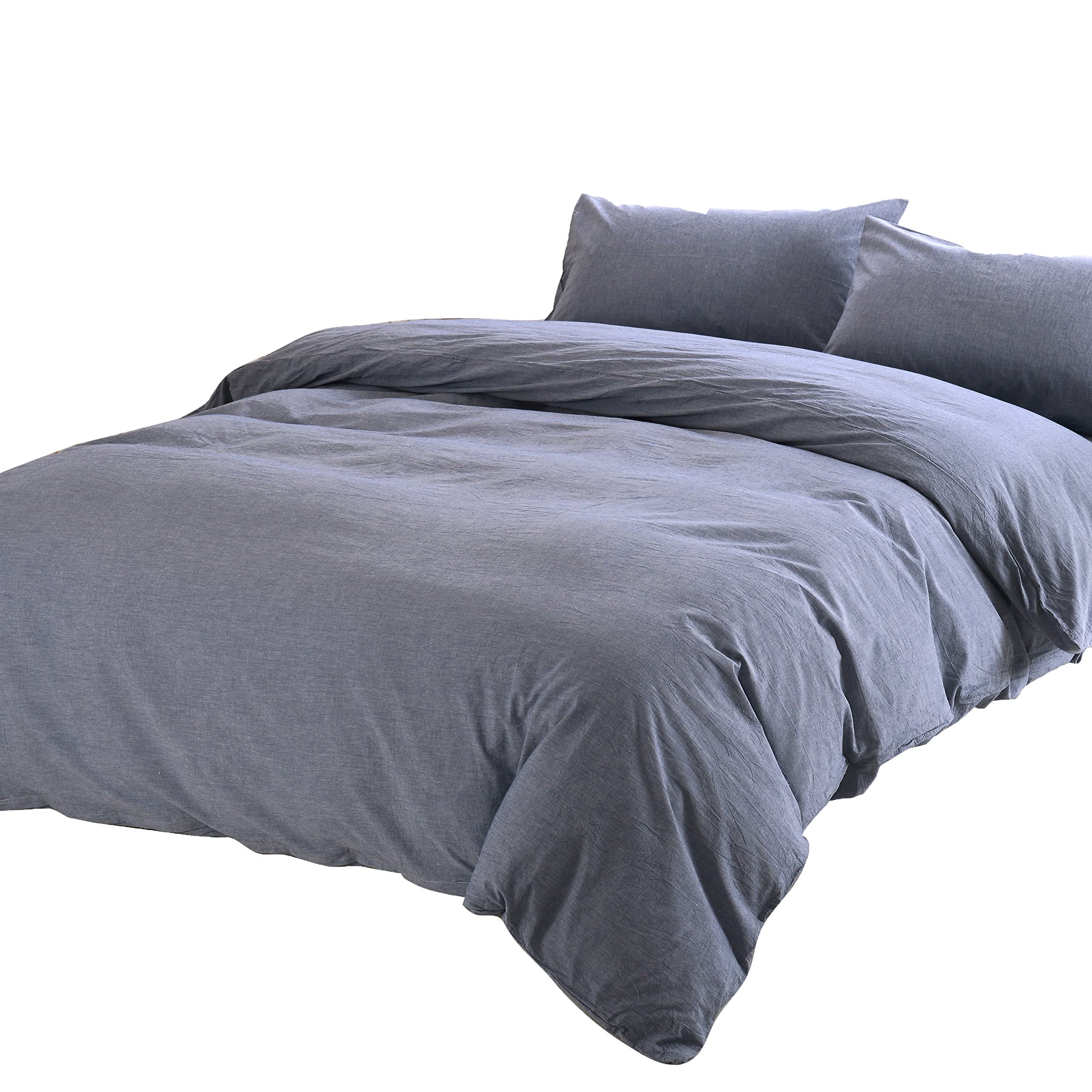 YOYOSTAR 【掛け布団カバー 単品売り】ワイドダブル超ロング 200x230cm オーガニックコットン 長身用 ..