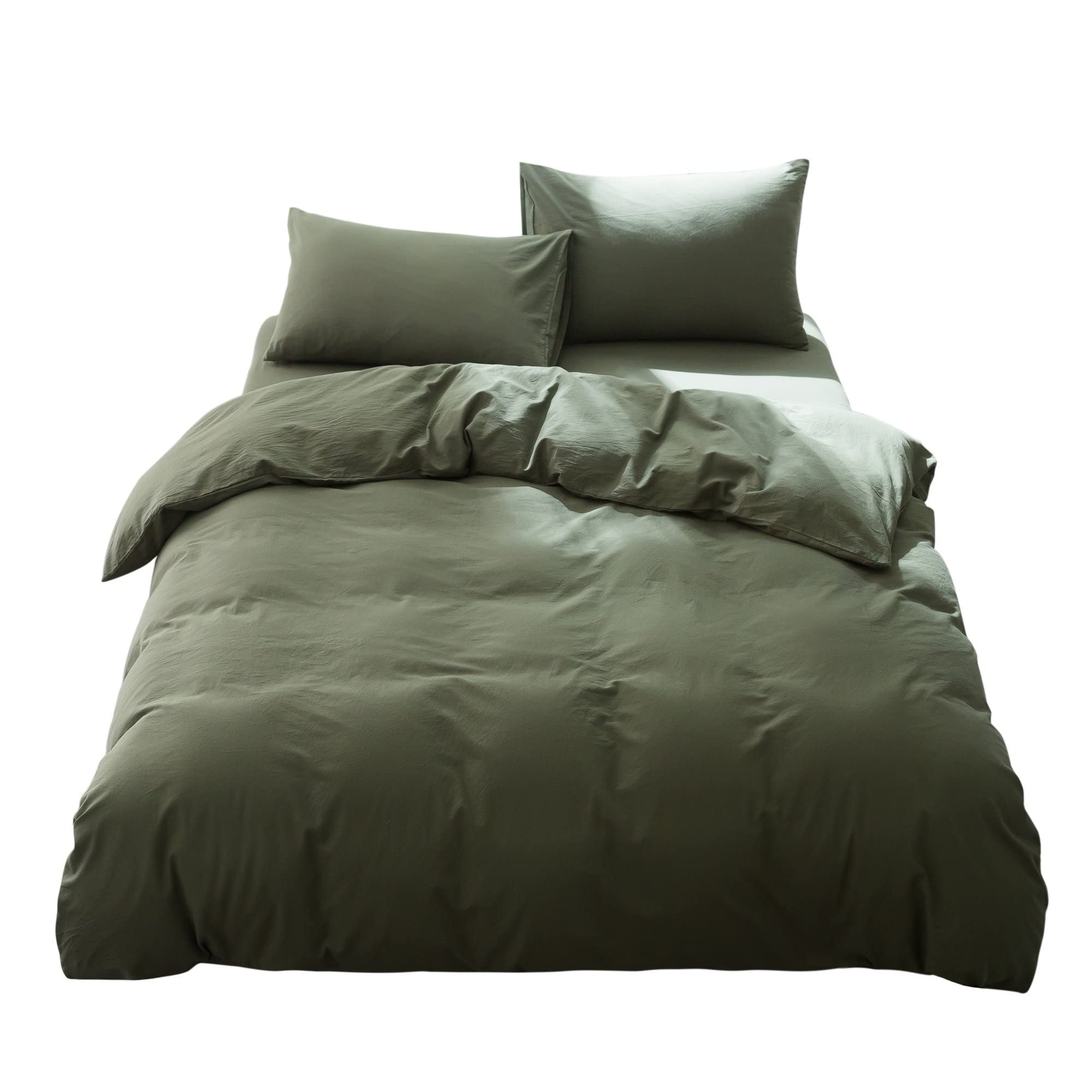 YOYOSTAR 【掛け布団カバー 単品売り】キングロング 230x220cm オーガニックコットン 長身用 掛かバー ..