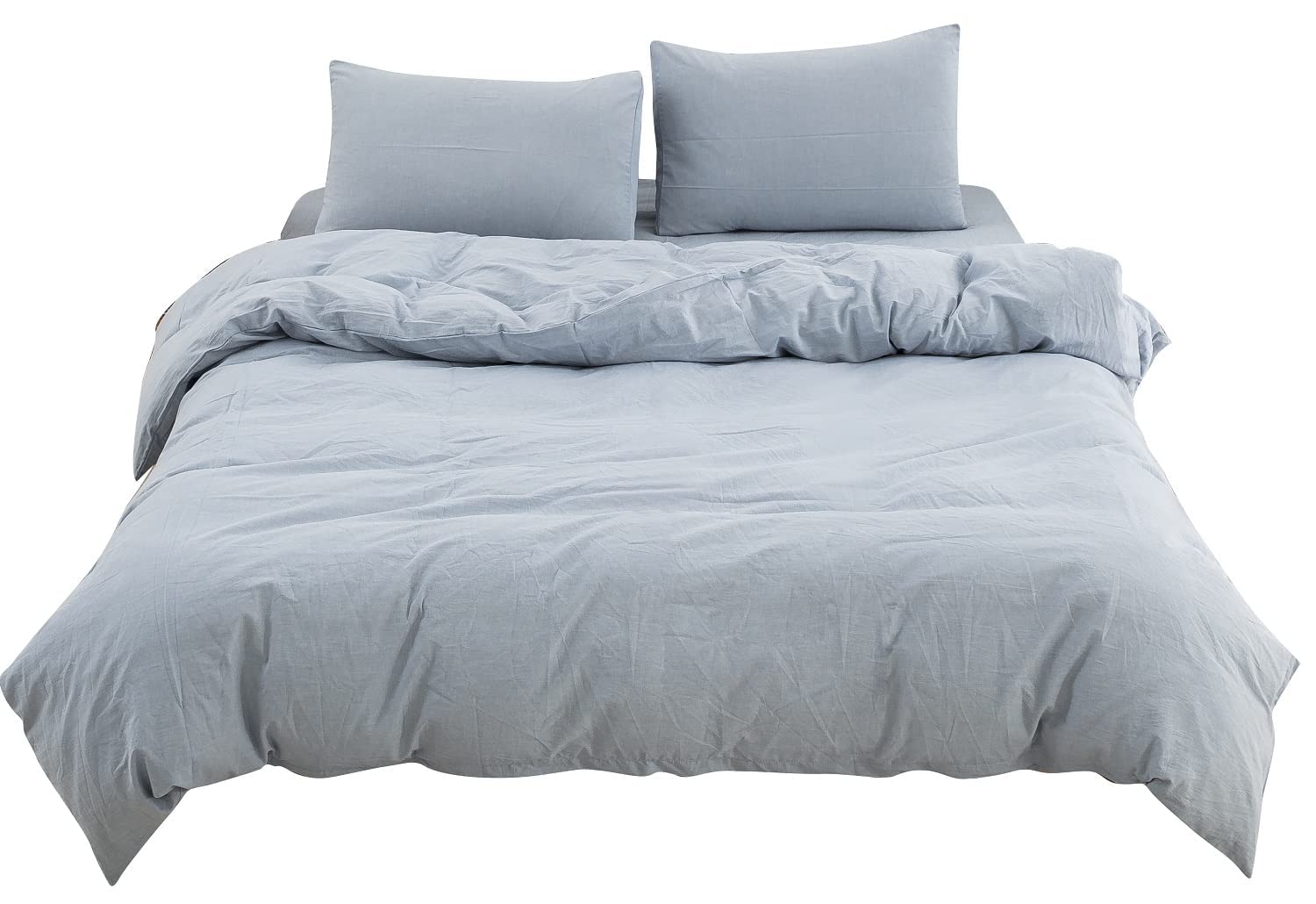 YOYOSTAR 【掛け布団カバー 単品売り】ワイドクイーンロング 220x220cm オーガニックコットン 長身用 ..