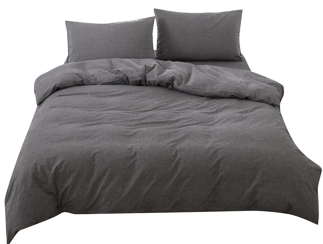 YOYOSTAR 【掛け布団カバー 単品売り】ダブルロング 190x220cm オーガニックコットン 長身用 掛かバー ..