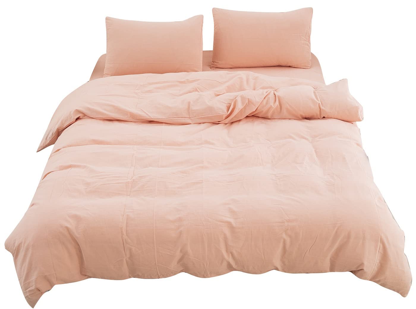 YOYOSTAR 【掛け布団カバー 単品売り】セミダブルロング 170x220cm オーガニックコットン 長身用 掛か..