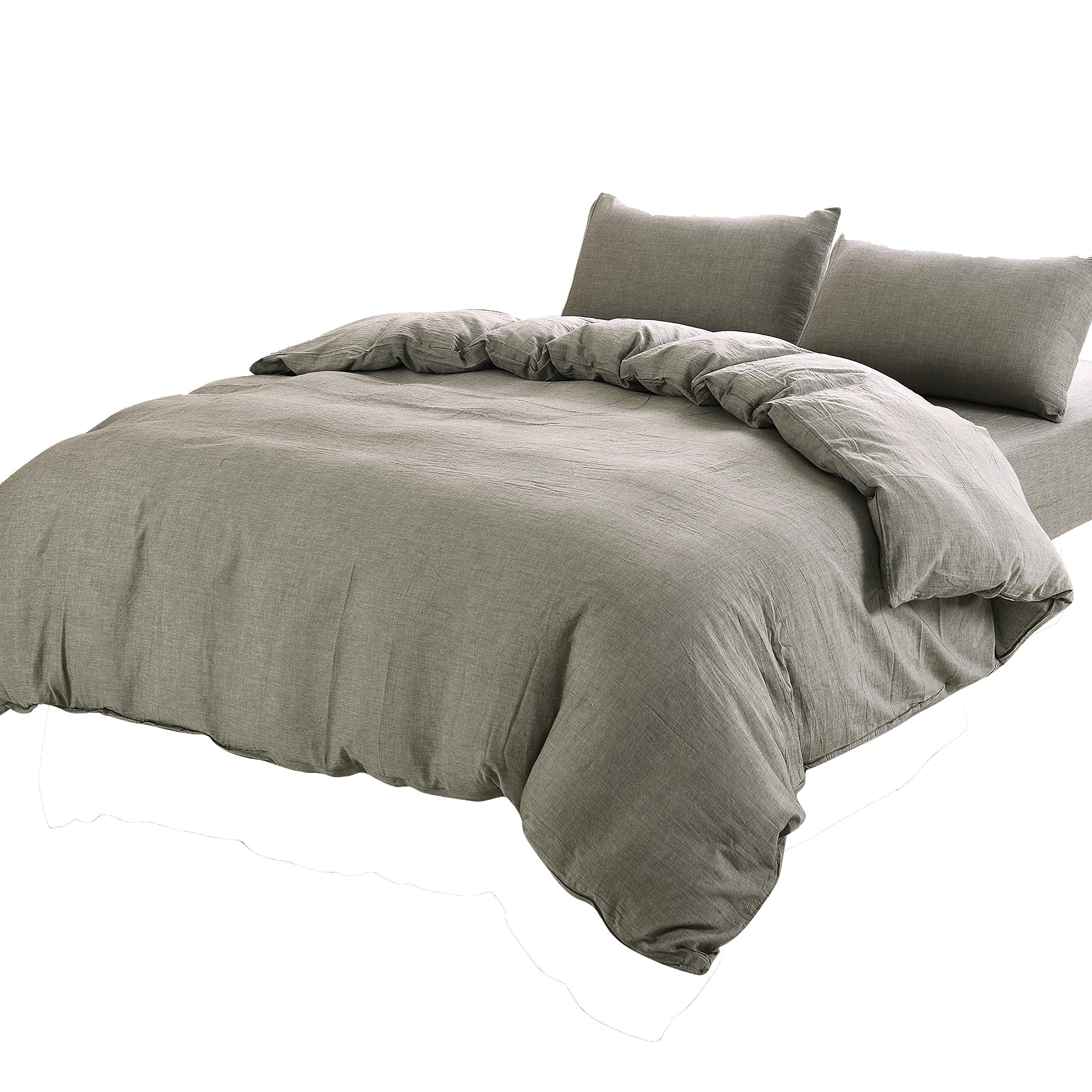 YOYOSTAR 【掛け布団カバー 単品売り】ダブル超ロング 190x230cm オーガニックコットン 長身用 掛かバ..