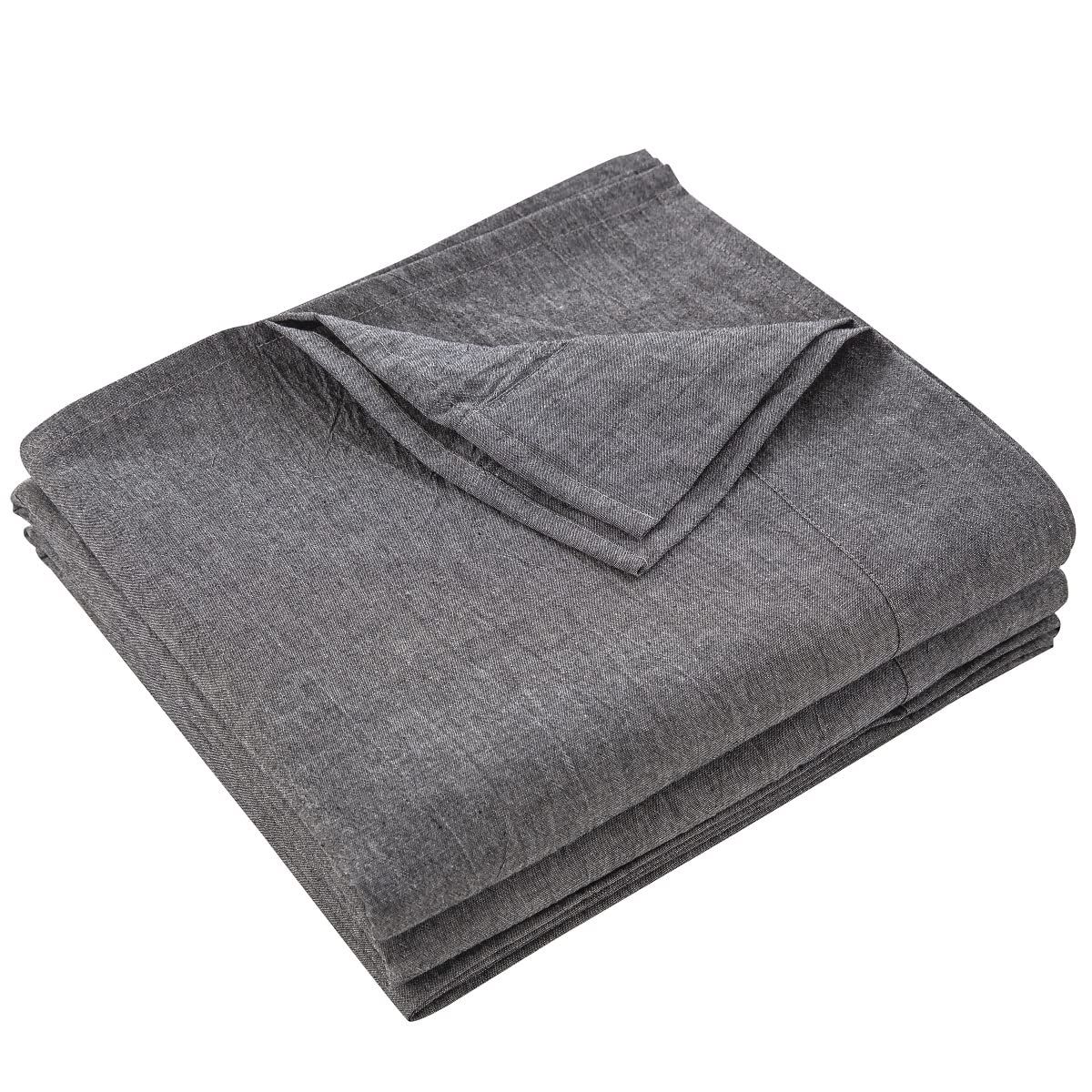 YOYOSTAR フラットシーツ キング 250x290cm 敷きシーツ ベッドシーツ オーガニックコットン アッパーシ..