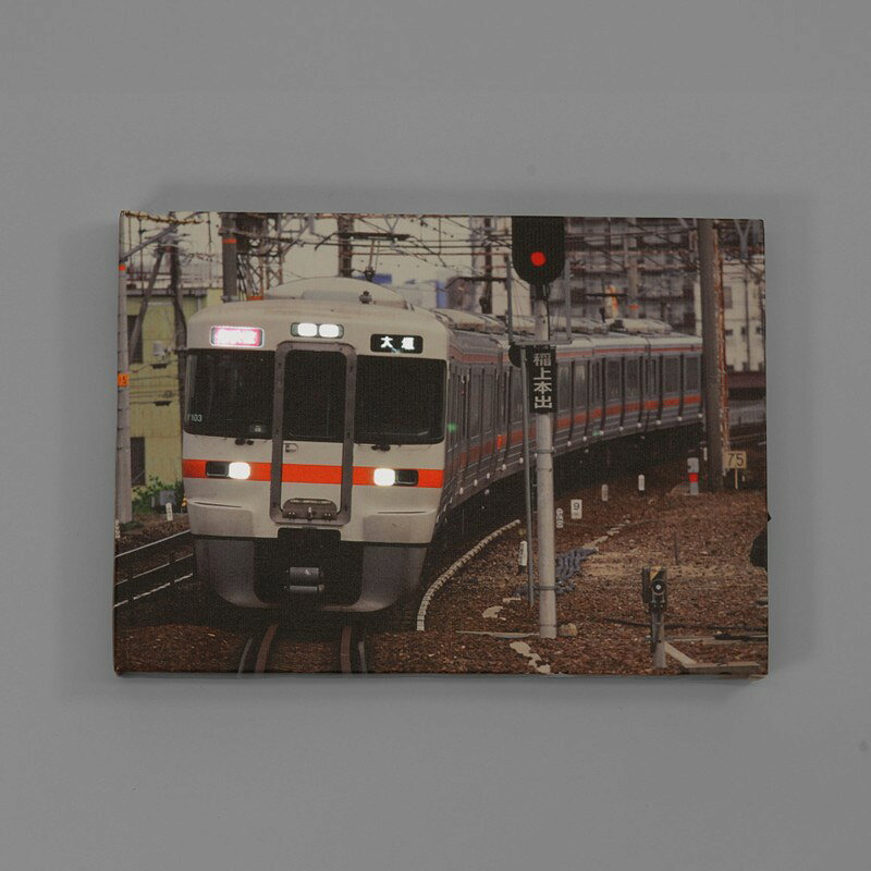 キャンバスライト(313系) JR東海 313系 東海道本線 鉄道 卓上 壁掛け ライト 写真 インテリア リビング ギフト プレゼント [3]