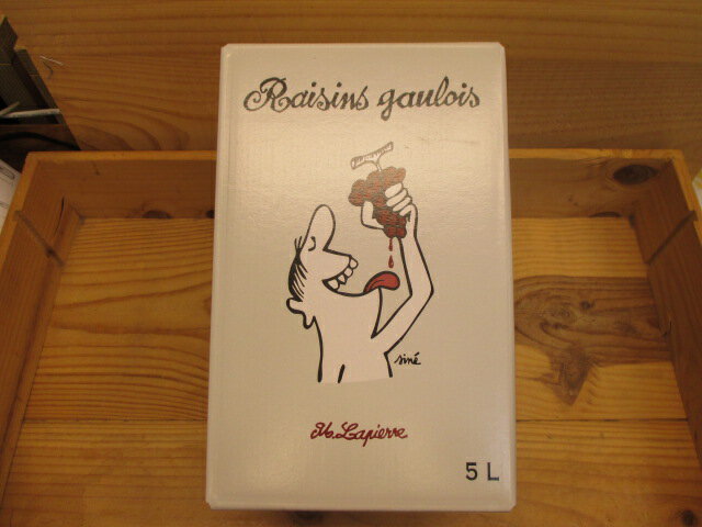ナチュラルワイン ルージュ レザン・ゴーロワ（赤・5L）2019 マルセル・ラピエール Raisins Gaulois Marcel Lapierreのサムネイル