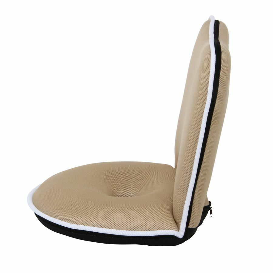 【ポイント10倍】 座椅子 ローチェア 椅子 和楽 デスク 背もたれ コンパクト 小さい 在宅 作業用 かわいい 座いす 腰痛 インテリア 腰痛 おしゃれ テレワーク リラックス 不二貿易 [3]