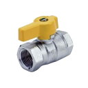 【10個セット販売】LPG ボールバルブ MC-B-10S×10個セット 15A(Rc1/2)黄色 マツイ
