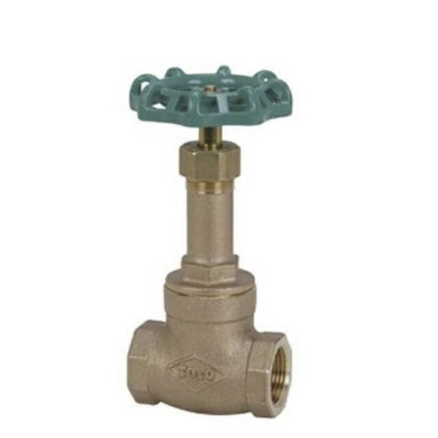 【東洋バルヴ】J10-BSR-80A JIS 10K ゲートバルブ 青銅ねじ込み形
