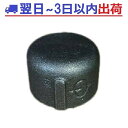 リケン 黒継手 Ca 15A(1/2)キャップ 黒ガス 配管 可鍛鋳鉄管継手 RCFクロ #IG
