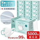 【大量注文限定価格】企業 個包装 マスク 不織布マスク 耳痛くならない 5000枚 (50枚×100箱) 使い捨てマスク小さめ 子供用 学生 不織布マスク 三層構造 平ゴム ウイルス 飛沫防止 PM2.5 花粉対策 防護マスク 防じん 抗菌通気 超快適防護 マスク Hellozebra