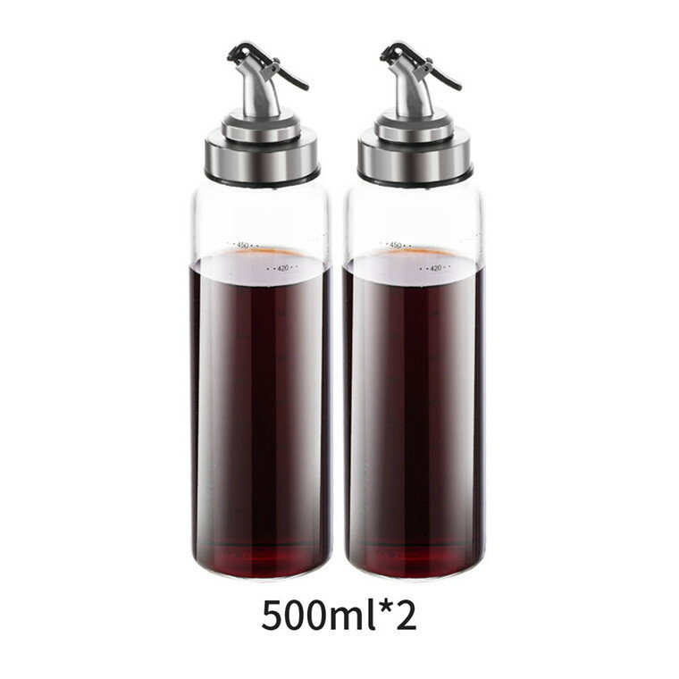 オイルボトル 醤油差し 液だれしない 片手 調味料入れ 油入れ ドレッシングボトル 調味料 ビン オイル差し 醤油 酢 ビネガー オイルスプレー オイル 容器 ...