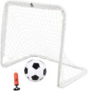 サッカーゴール 折りたたみ 室内 室外 子供用 大人用 屋外の庭の子供のサッカーゴール、ポップアップネットとサッカーアクセサリーで 鋼管サポートを安定させ イン...