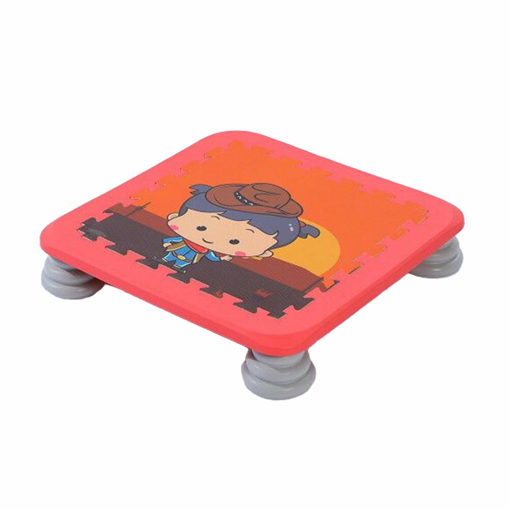 ジャンピングボード 65×65cm ボード型トランポリン ジャンプ 室内用 耐荷重100kg バランス感覚 体幹 筋..