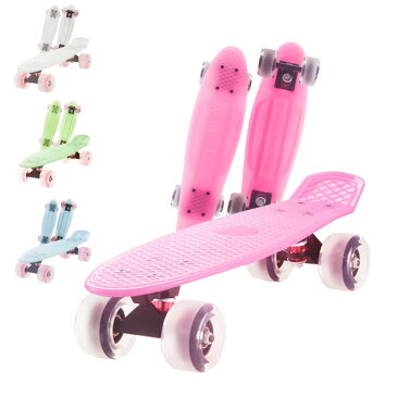 スケートボード スケボー 22インチ クルーザー ABEC11製ベアリング 高精度 集中力や平衡感覚育成 スケボー初心者に 大人/若者/子供用 誕生日/ギフト/プレゼント/贈り物などに
