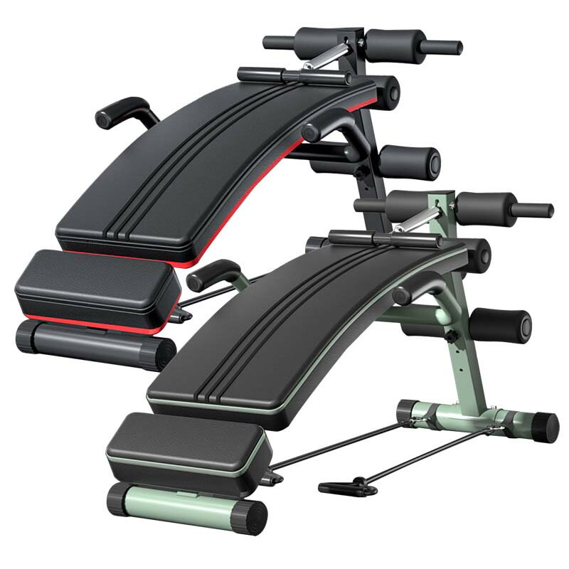 腹筋ベンチ 傾斜 トレーニングベンチ インクラインベンチ 傾斜ベンチ 抵抗バンド付き 組立不要 折りたたみ式 収納便利 シットアップ 耐荷重200KG 腹筋エクササイズ用 多機能 室内トレーニング 家庭用