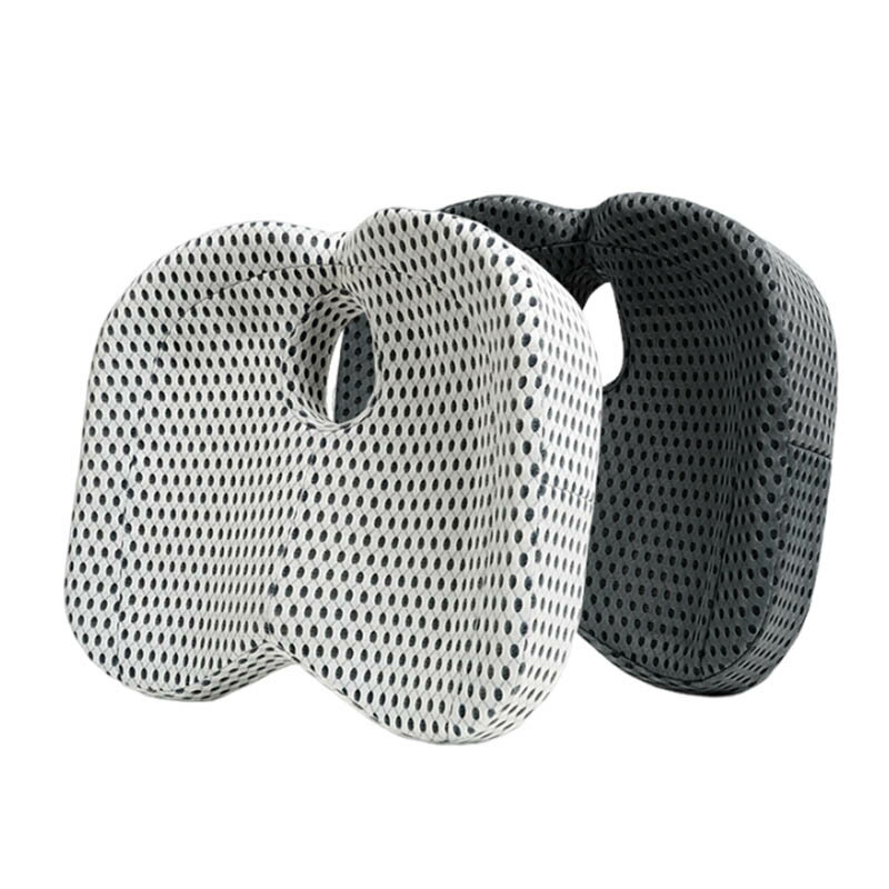 クッション座ぶとん 低反発クッション 座布団 骨盤矯正 姿勢矯正 坐骨神経痛 痔 クッション カバー洗え..