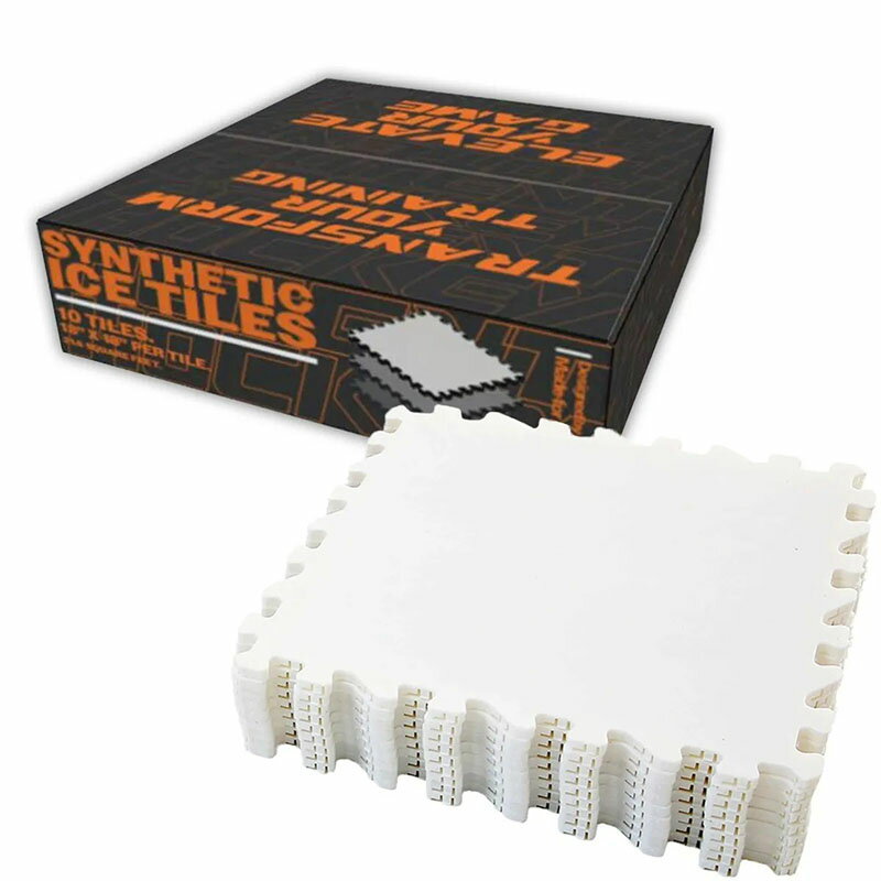 ホッケー練習パッド アイスフロアマット スクエアスティックハンドリング アイスホッケーボード 4枚 パックいつでもトレーニング可能