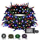 LEDイルミネーションライト 8パターン 複数接続可能 屋外 防水 クリスマス飾り 部屋 LED電飾 パーティー・イベント装飾 記憶機能付き クリスマス イルミ...