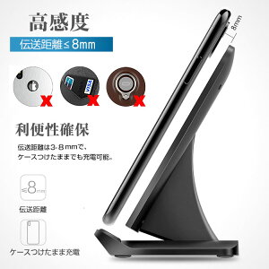 【送料無料】ワイヤレス充電器スタンドGalaxynote10+S10+iPhone11ProMaxXperiaxz2Android