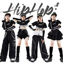 黒系 女の子 ダンス 衣装 ガールズ ブラック へそ出し パンツ スカート 長ズボン キッズ 短パンツ ズボン ガールズ 半袖 サッシュベルト Y2K ダンスウ...