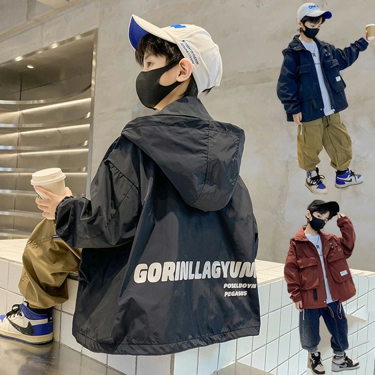 ジャケット キッズ ボーイズ ジャンパー ブルゾン マウンテンパーカー キッズ アウター カジュアル ミ..