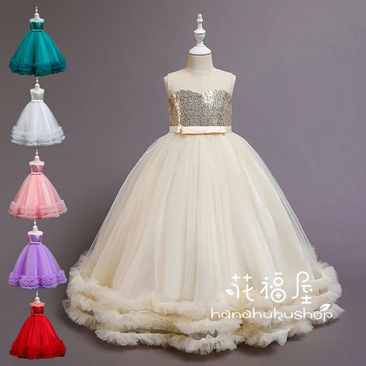 子供ドレス フォーマル ピアノ発表会 キッズ ジュニアドレス 子供服 女の子 ワンピース 七五三 結婚式 ..