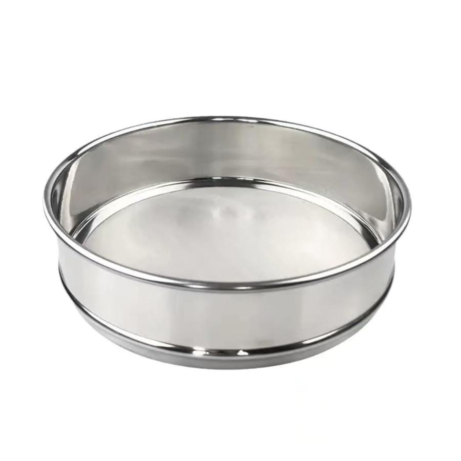 粉ふるい 実験用 ふるい ステンレス製 80/100/120メッシュ 3サイズの孔径選択可 1個入り お手入れ簡単