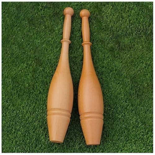 クラブベル/ダンベル 初心者 木製 アイアンバット インディアンクラブ インド 筋トレ器具 トレーニング..