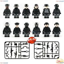 ブロック互換 レゴ 互換品 レゴミニフイグ SWAT12体 武器とボートセット レゴブロック LEGO クリスマス プレゼント