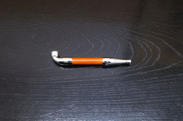 キセル 丸福ギセル・銀（小） 今、話題の吸えるキセルです！（全長約9.0cm）[ 煙管 キセル 開運丸福 銀 小 時代劇 タバコ 喫煙 ] 【楽ギフ_包装】qk01 spsのサムネイル