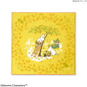 【ランチクロス】ムーミンリバーシブルランチクロス オレンジ [ MOOMIN ダブルガーゼ ムーミン一家 果物 フルーツ柄 柑橘 黄色 イエロー お弁当包 ナフ...