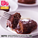神戸牛 デミグラスハンバーグ 3個【送料無料(代引不可)】