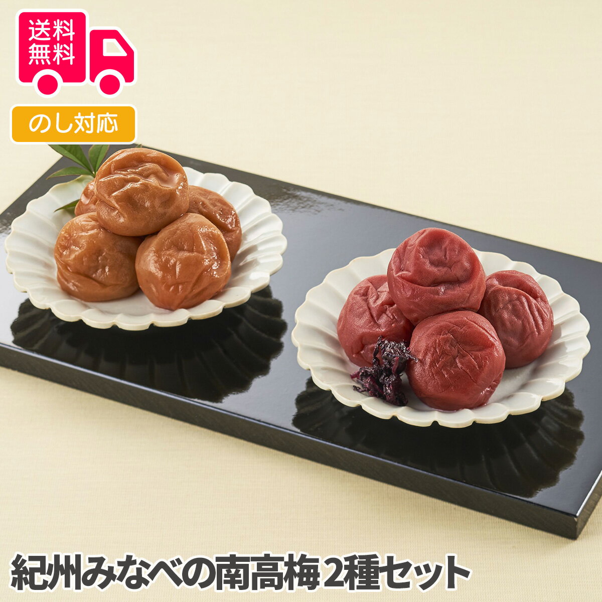 紀州みなべの南高梅 2種セット【送料無料(代引不可)】