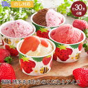 福岡 博多あまおうのこだわりアイス (4種 計30個) 【のし対応可】【送料無料(代引不可)】【離島配送不可】[ アイスクリーム いちご ストロベリー バニラ ...
