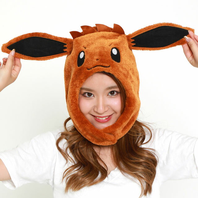 【帽子】 着ぐるみ CAP『イーブイ』 　[ コスプレ キャップ 帽子 ポケモン ポケットモンスター イーブイ テーマパー…