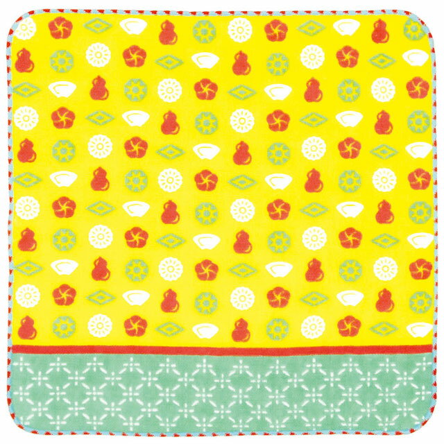 町娘のハンカチーフ 『豆皿』[ 日本製 ハンカチ レディース ハンドタオル ガーゼ タオルハンカチ 豆皿 ..