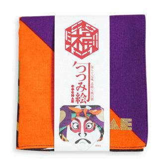 【風呂敷】福コチャエ『歌舞伎』和布華 48×48cm【ゆうパケット送料無料!※宅配便を選択時は送料がかかります。(ご注文後にこちらで追加します。)