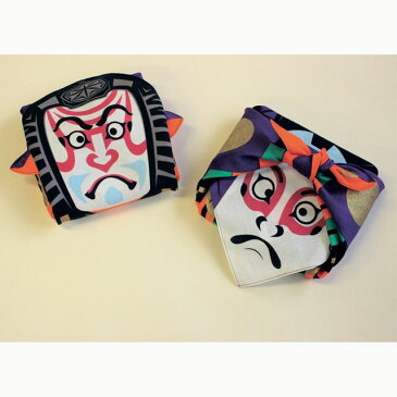 【風呂敷】福コチャエ『歌舞伎』和布華 48×48cm【ゆうパケット送料無料!※宅配便を選択時は送料がかかります。(ご注文後にこちらで追加します。)
