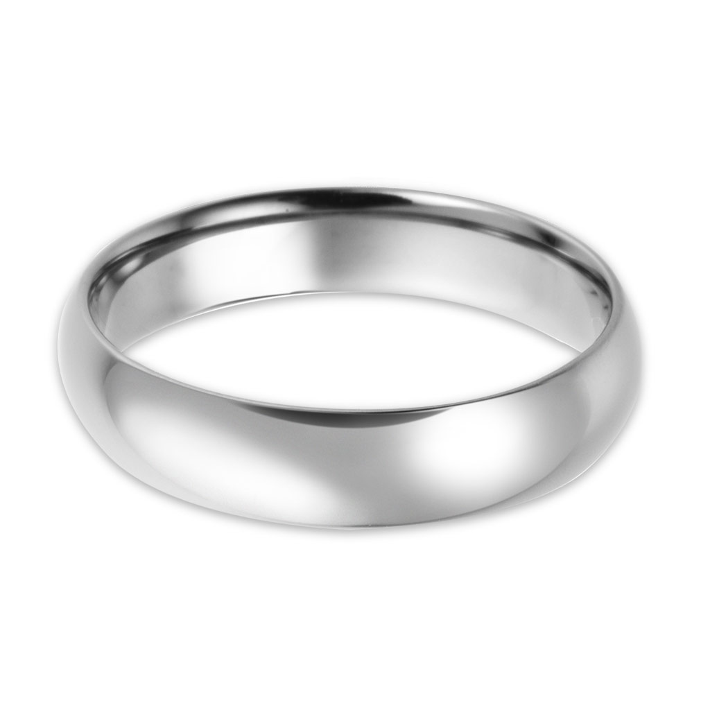【楽天市場】結婚指輪 プラチナ Pt950（鍛造） スタンダード・マリッジリング 4mm 鍛造 甲丸 幅広 太め 太い 刻印無料