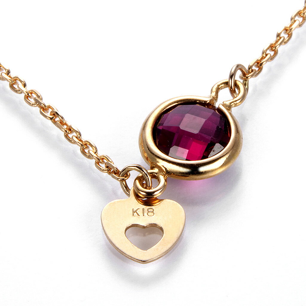 CS-DB Pendants 0.48ct Pink Gemstones M Charm Silver Necklaces